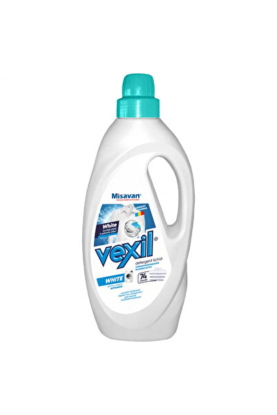 Misavan Detergent lichid de rufe pentru haine albe Vexil White, 3L, 74 spălări