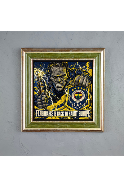 ermin Fenerbahçe Şampiyonlar Ligi Avrupa Gecesi Frankenstein Temalı Doğal Lim...