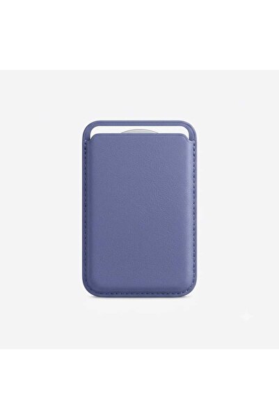 Başkenttekno iPhone Compatible Premium Magsafe Magnetic Leather Card Holder &...