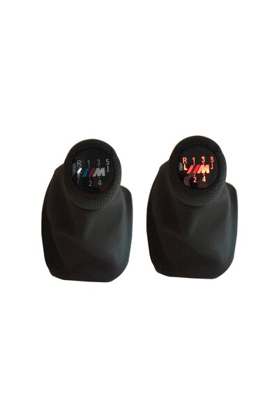 Apex Bmw E36 Gear Shift Boot Gear Shift Knob Set with Light, Special for Vehi...