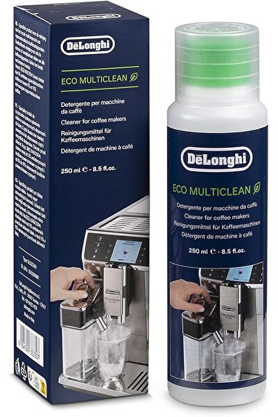 De'Longhi Eco MultiClean Cleaning Solution, 500ml - Eco-Friendly Milk Circuit...