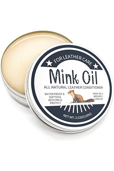 ShabeEat All-Natural Leather Cream, Leather Conditioner Cleaner, 3.52 Oz Mink...