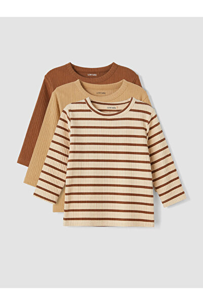 LC Waikiki I Zero Roba Collar Long Sleeve 3-Piece Baby Boy T-Shirt from Freez...