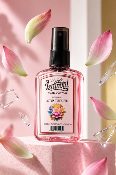 Zeyn Gross İstanbul Koku Dünyası Lotus Tutkusu Kolonyası 80° 50 ml Sprey