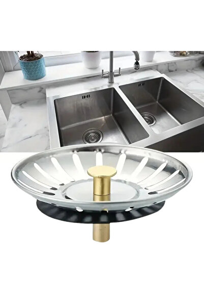 SS HOME CONCEPT Stainless Steel Kitchen Sink Sink Strainer Sink Removal Waste...