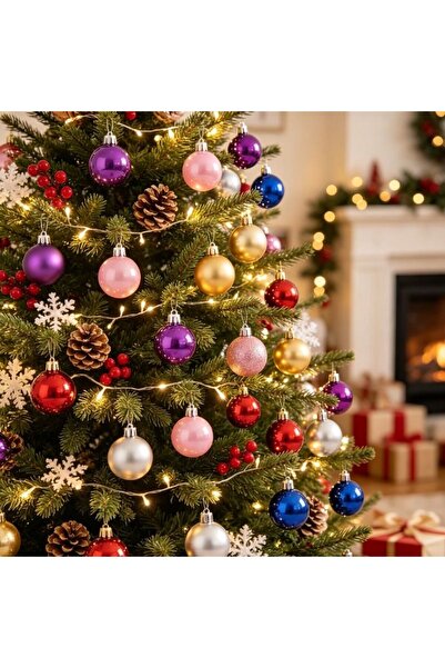 idei Festive Christmas product, small ornamental ball 3cm, pack of 12 pieces,...