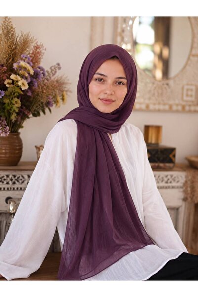 Dimoi Kids Women's Plain Shawl Soft Textured Daily Hijab Shawl Four Seasons