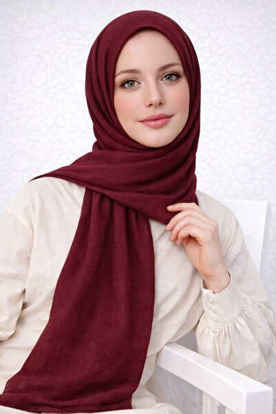 Dimoi Kids Women's Plain Shawl Soft Textured Daily Hijab Shawl Four Seasons