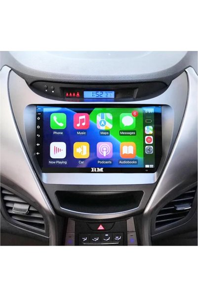 RM شاشة أندرويد ROADMASTER لسيارة إلانترا موديل 2012-2013، 8 جيجابايت رام، 12...