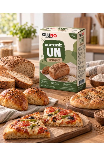 Gluno Glutensiz Karabuğdaylı Un Karışımı 1000 g