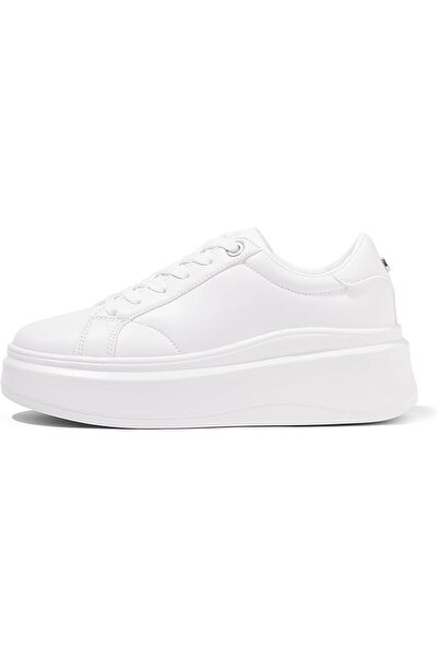 lucky step Women's Platform Fashion Sneakers Faux Leather Classic Tennis Shoe...