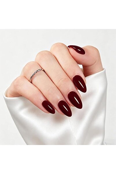 modelones Store Modelones Medium Almond Press on Nails Nude Pink Fake Nails, ...