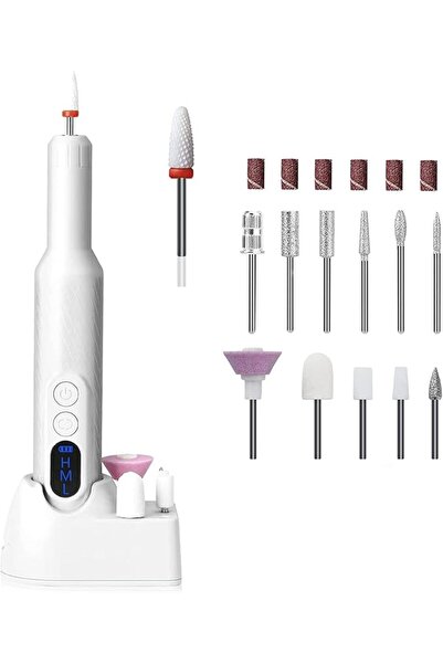 LinJie Nail Drill Machine,Electric Manicure Set,Portable Electric Nail File W...
