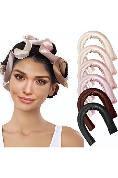KASTWAVE 6 PCS Heatless Hair Curler For All Hair Types Flexible Heatless Curl...