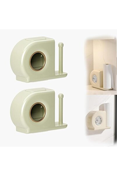 Tazweeq 2 Pack 2 in 1 Kitchen Organizer, Elastic Bowl Covers and Paper Towel ...