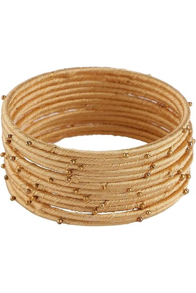 Efulgenz Indian Bangles for Women Indian Silk Thread Bangles Fashion Jewelry ...