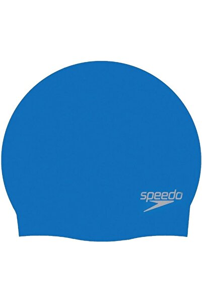 SPEEDO Unisex Children's Junior Plain Moulded Silicone Junior Swimming Cap