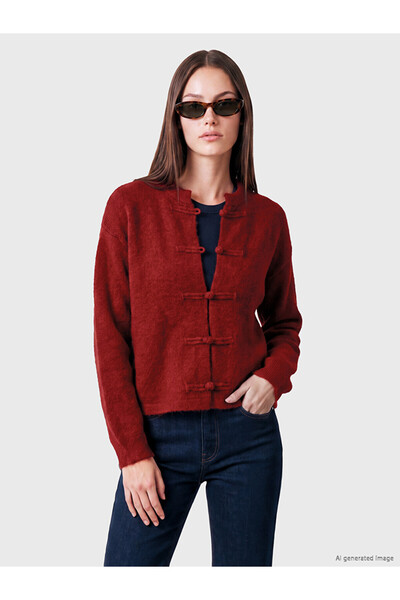 LC Waikiki I Zero Roba Collar Women's Knitwear Cardigan from Freezen Store