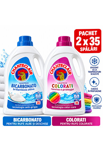 Chanteclair 2x 35 Βισκαρβονικό και Χρωματιστά Υγρά Καθαριστικά