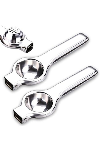 ECVV ® 2 PCS Lemon Squeezer, Stainless Steel lemon Squeezer Hand Manual with ...