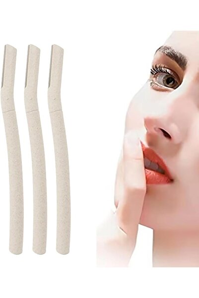 GoodTool ‎ جود تول - 3 قطع شفرات حلاقة للحواجب وشعر الوجه مع غطاء أمان