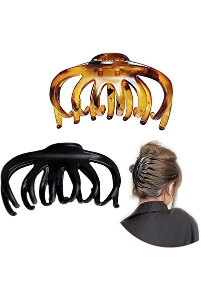 GENERAL 2Pcs 4'' Large Octopus Claw Clips for Women Thick Long Hair, Cute Sty...
