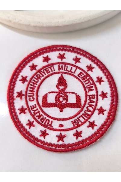 Esin Tasarımçeyizevi Milli Eğitim Bakanlığı İşleme Yaka Arması (2Adet)