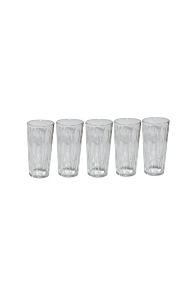 Generic Transparent Glass Cup Set 5 Pieces 265 ml OCT-GL319
