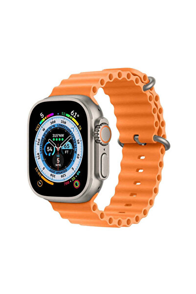 Hoco Ultra, Smartwatch, 1.96 inci, Ruiyu 8762DT, 128MB, Dual BT - Auriu Titan