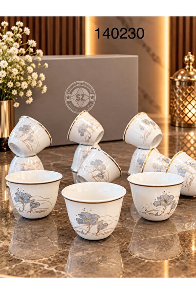 Louvre Luxury and Elegant Ceramic Coffee Cup Set