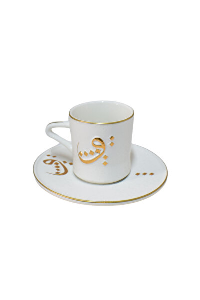 Generic Turkish Ceramic Coffee Cup Set 12 Pieces 040542