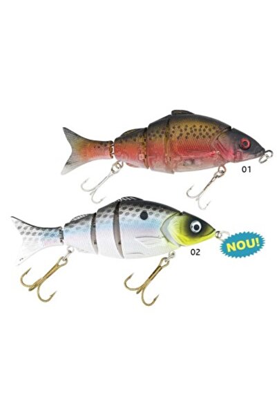 Baracuda Foozy 120mm nalucă plutitoare albă