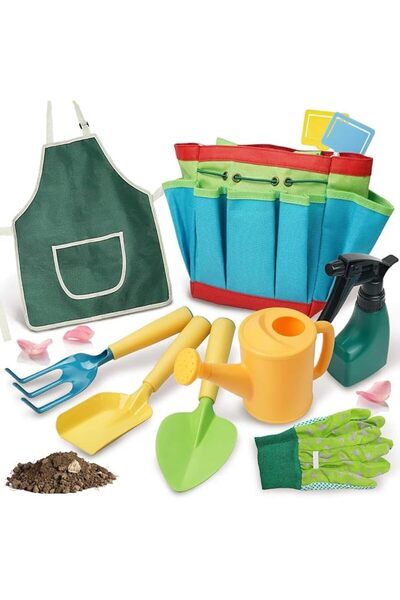 GENERAL Kids Gardening Tools, 12 PCS Kids Garden Toys Set, Kids Toys Family O...