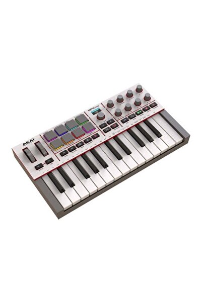 AKAI MPKMINI 4 Beyaz Müzik Prodüksiyonu 25 Mini Tuş MIDI Klavye