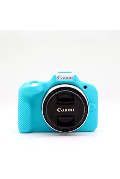 Mettzchrom Canon R50 Uyumlu Silikon Koruyucu Kılıf farklı renk Seçenekleri