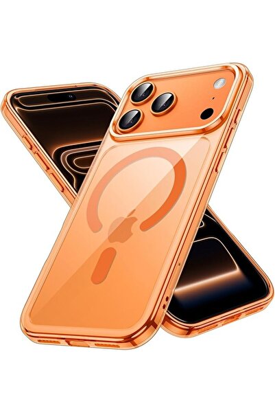 GENERAL Jitech Magnetic Mobile Phone Case for iPhone 17 Pro Max, Orange