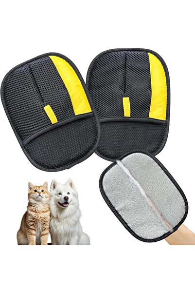 Naxifly 2pcs Pet Hair Removal Tool, Pet Hair Removal Glove, Pets Hair Remover...