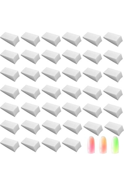 KASTWAVE 40-Piece Triangle Nail Gradient Sponges, Soft Ombre Polish Applicato...