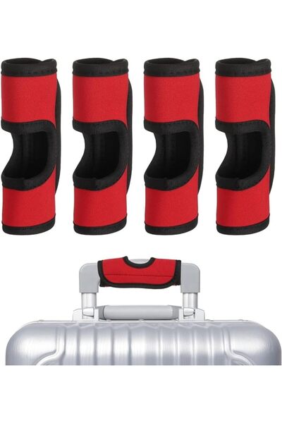TERRIFI Luggage Handle Protector Wrap, 4 Pack Hollow Neoprene Grip Cover, Ant...
