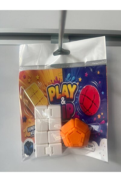 2'li Avantaj Paketi: Sonsuz Küp (Infinity Cube) ve Zıpzıp Top Stres Oyuncağı Seti - Zeka ve Odaklanma Oyuncakları
