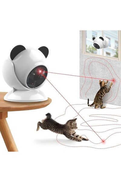 NIUBI Laser Cat Toys for Indoor Cats, Automatic Cat Laser Toy with Random Tra...