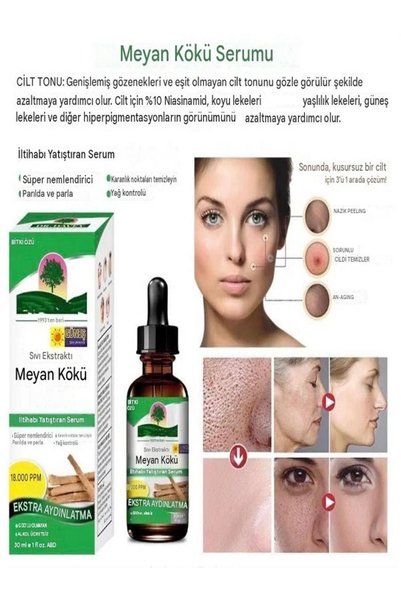 Fruit Of The Wokali Licorice Root Anti-Wrinkle Serum, Yaşlanma Belirtilerine ...