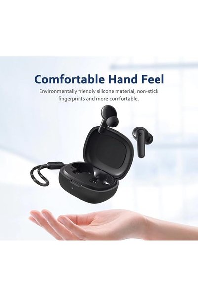 LinJie Earphone Silicone Case For Anker Soundcore p20i Ultra-ThinSoft Protective Cover, Slim-Fit,Ant