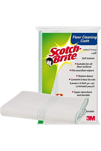 Scotch Brite Scotch-brite Floor Cleaning Cloth, Cotton, soft texture. Multi-P...