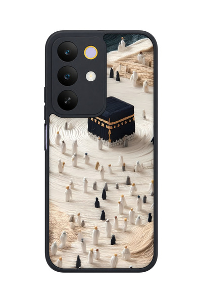 realme حافظة مقاومة للصدمات متوافقة مع C85 5G بنمط كابي مع حماية للكاميرا