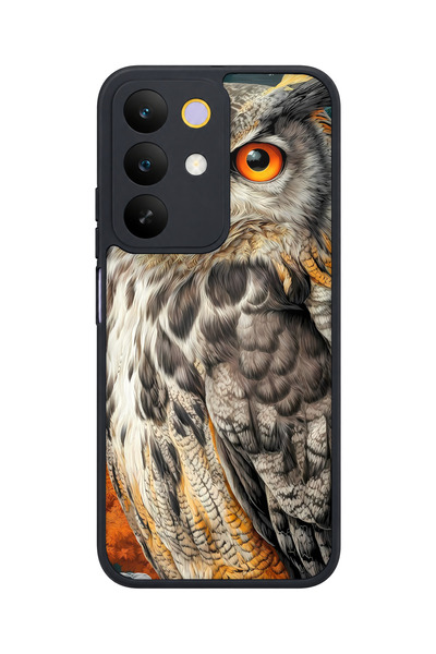 realme C85 5g Compatible Puhu Patterned Camera Protected Shockproof Case
