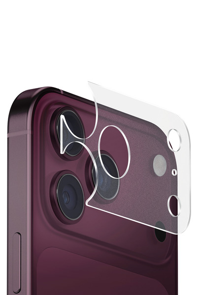UNIQ Better By Design iPhone 18 Pro Max Kamera Modül Koruyucu Ultra İnce Tasarım Parma İzi Tutmayan Yüzey