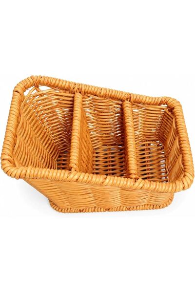 Generic Wicker Remote Control Holder Organiser, Rustic Rattan Desktop Caddy, ...
