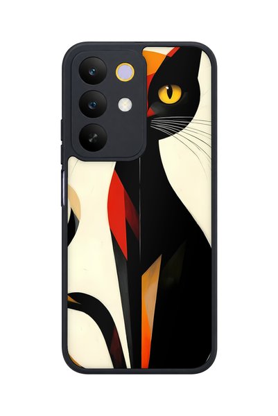realme C85 5g Compatible Feline Patterned Camera Protected Shockproof Case