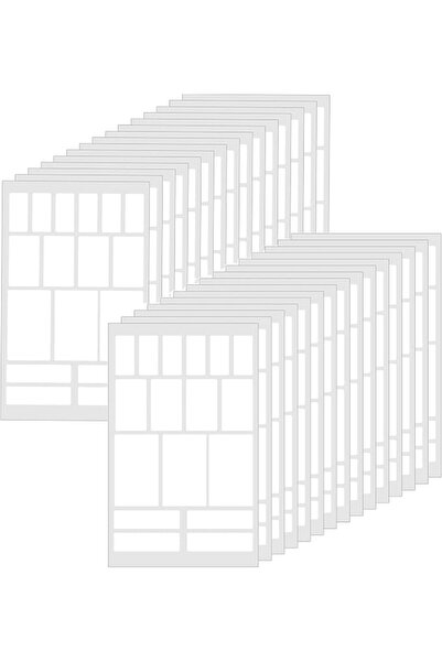 Yelajoy 510PCS White Removable Labels, Multi-use White Blank Label Stickers f...
